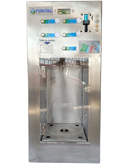 despachador automatico de agua vertical da cambio 