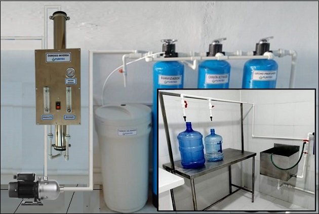 purificadora de agua 350