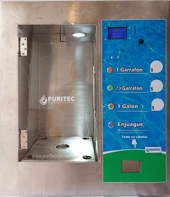 despachador automatico de agua MEI