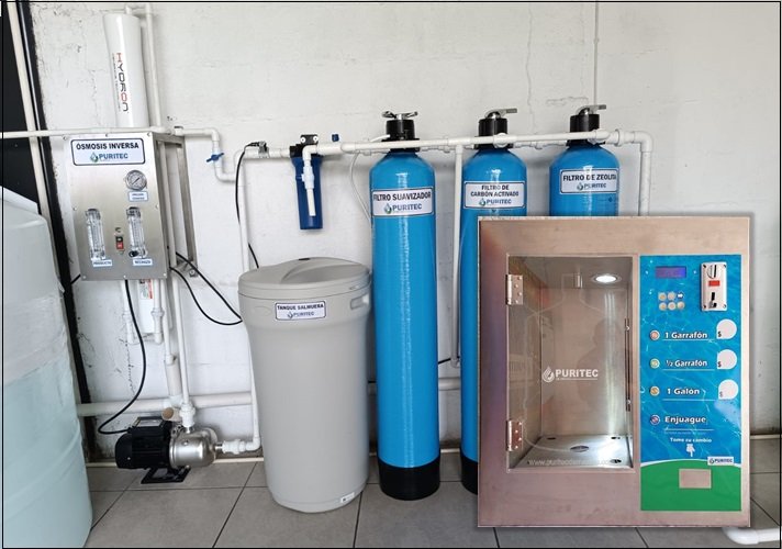purificadora de agua automática 350