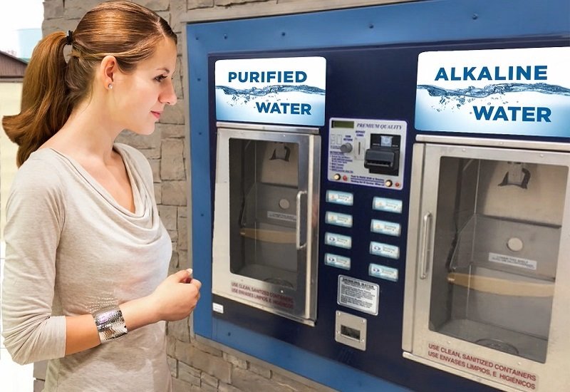dispensador automatico de agua purificada
