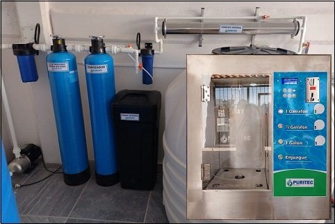 purificadora de agua autoservicio 300